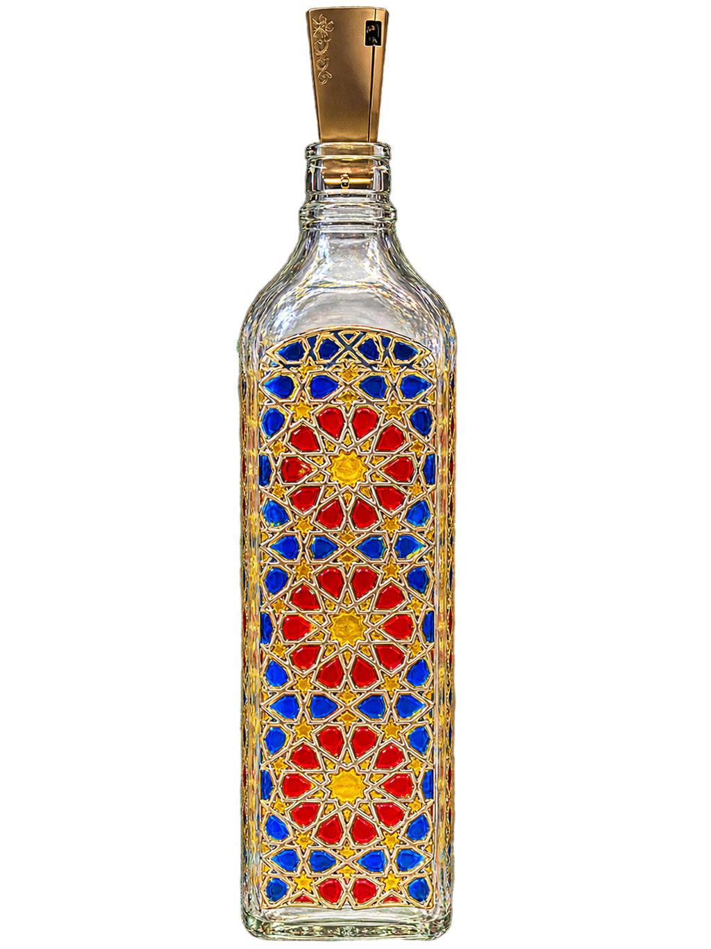 Moroccan Handmade Decorative Light Bottle