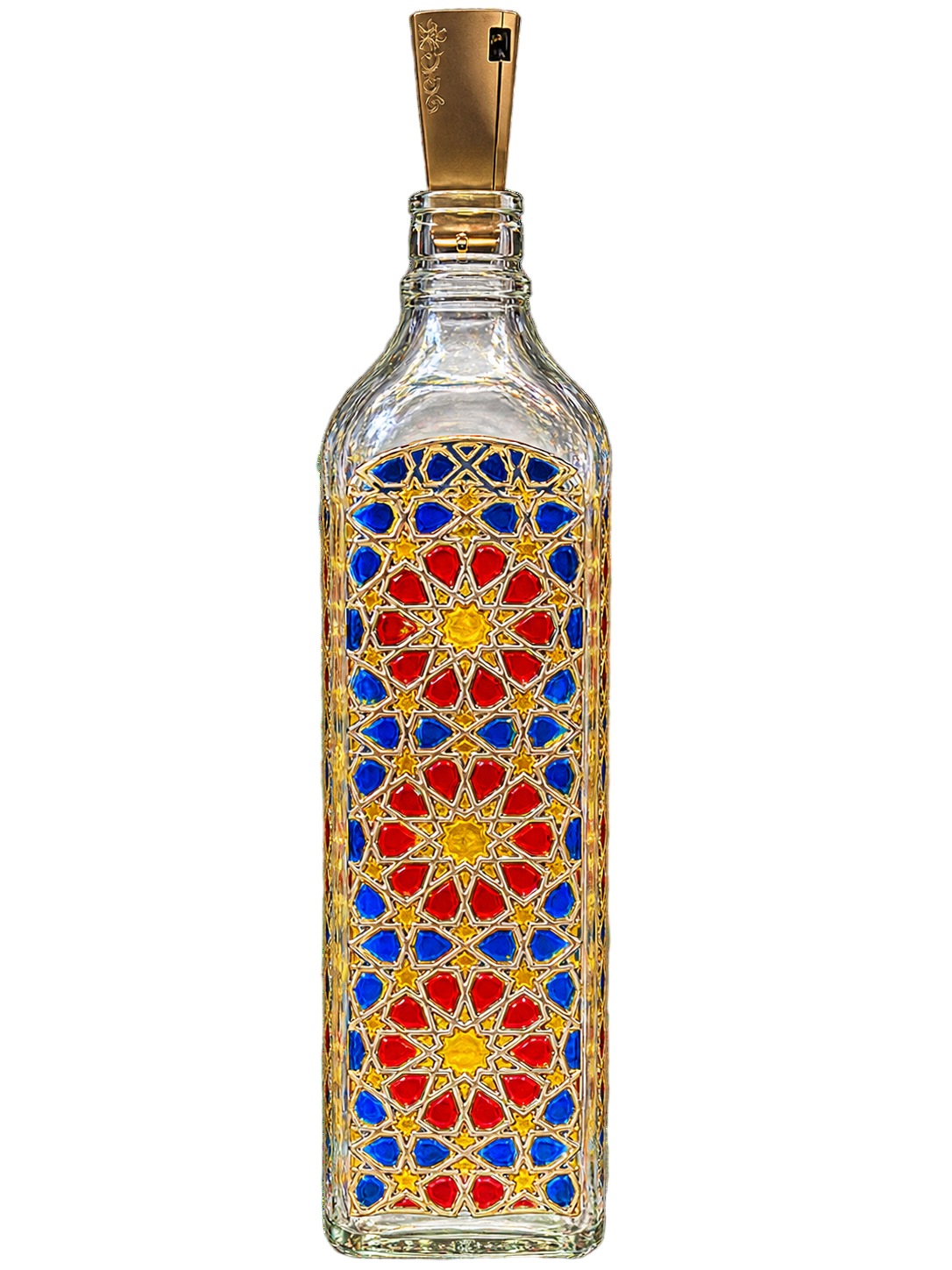 Moroccan Handmade Decorative Light Bottle