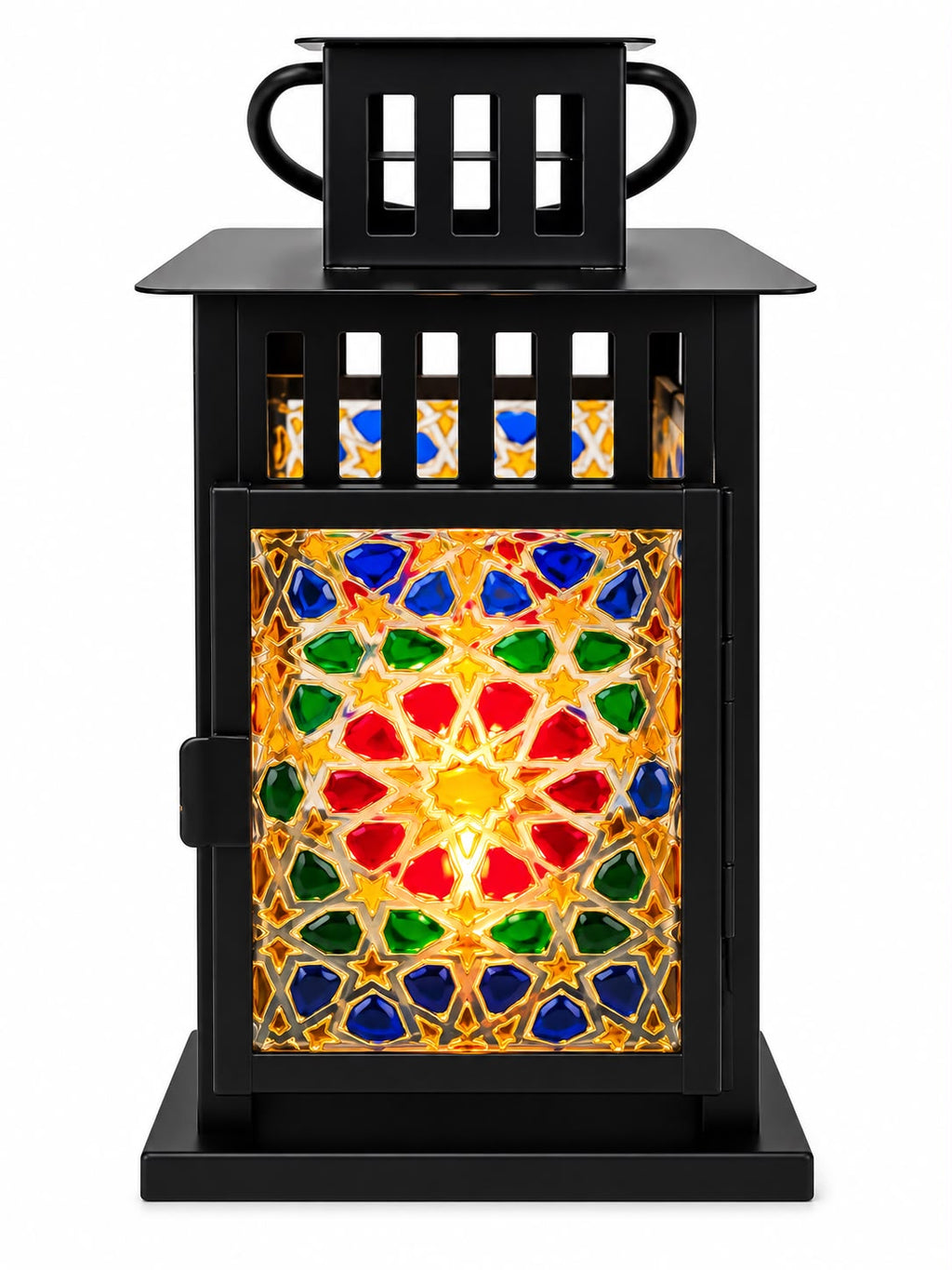 Moroccan Mosaic Lantern – Handcrafted Decorative Light