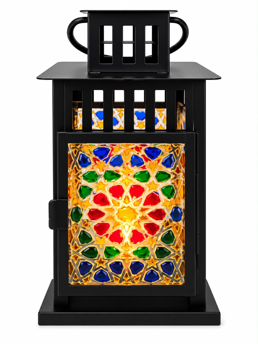Moroccan Mosaic Lantern – Handcrafted Decorative Light