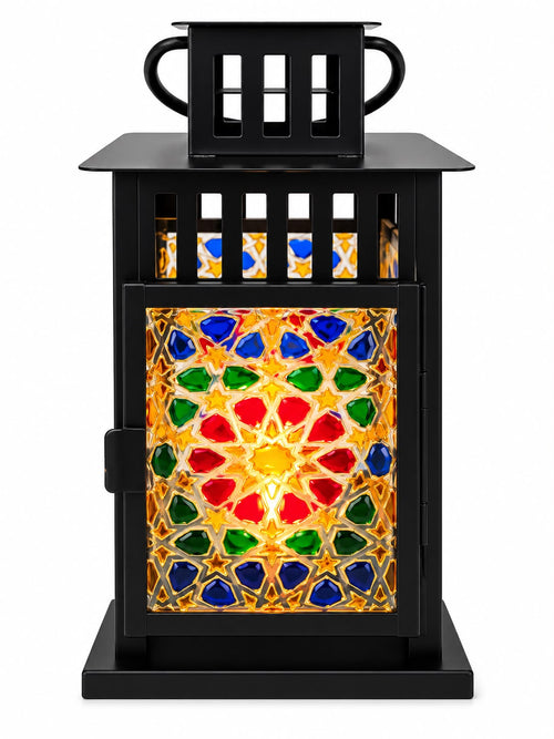 Moroccan Mosaic Lantern – Handcrafted Decorative Light