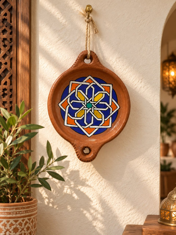 Moroccan Terracotta Wall Décor – Handcrafted Style