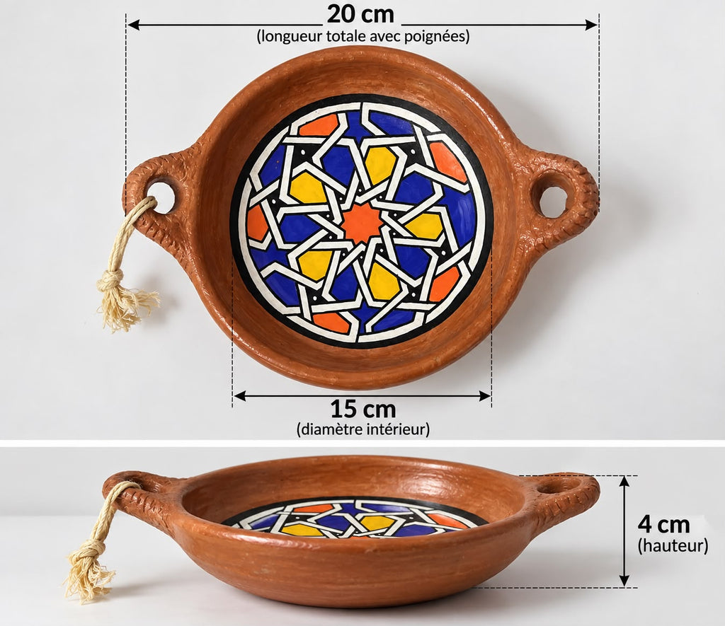 Moroccan Terracotta Wall Décor – Handcrafted Style